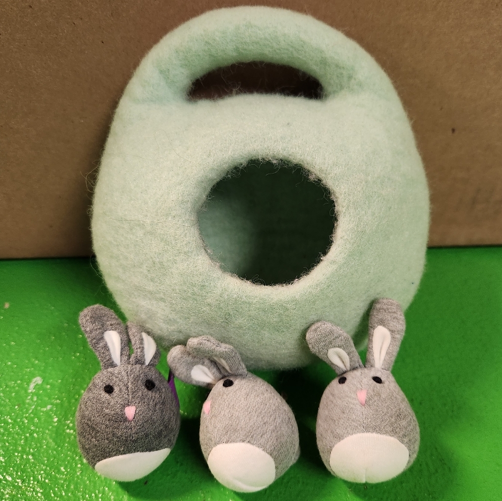 Lovevery Bunnies in a Burrow